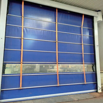 Customized Geomagnetic Induction Stacking High Speed Door High Efficiency In Industrial Production Workshops